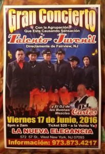 concert on June 17, 2016