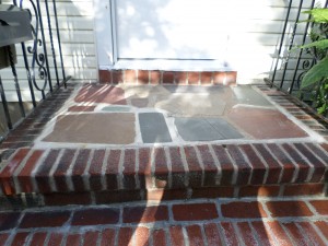 Repaired steps--Bergenfield