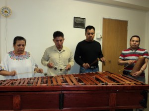 learning to play marimba